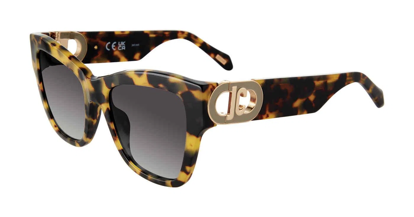 Just Cavalli SJC037 Sunglasses - GREEN HAVANA (092I) - view 3